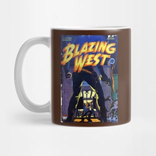 Blazing Wild West Comic Cover Mug